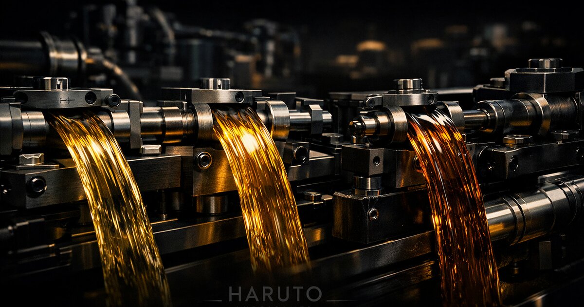 Hydraulic oil selection guide AW32 AW46 AW68 — Haruto Japan