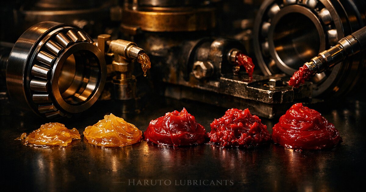 NLGI grease grades explained — Haruto Japan