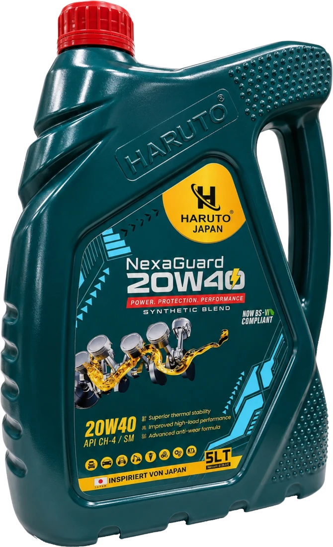Haruto NexaGuard 20W-40 lubricant bottle