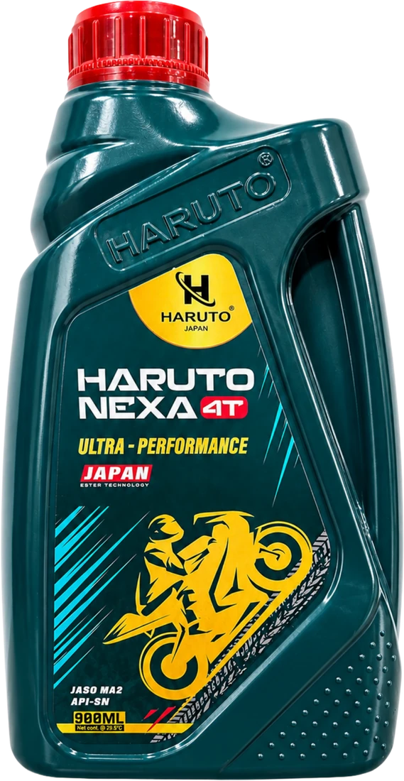 Haruto Nexa 4T lubricant bottle