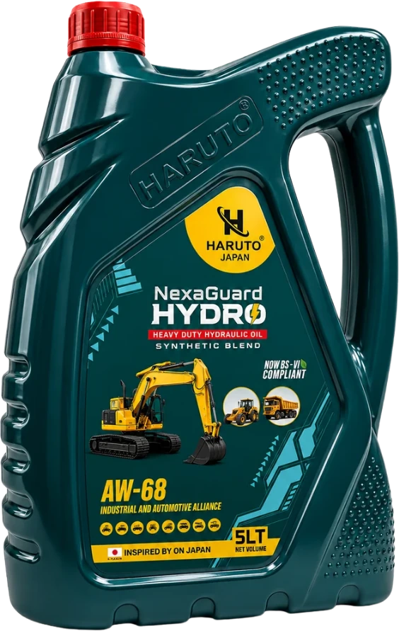 Haruto Nexa Hydraulic Oil AW 32, AW 46, AW 68 — industrial anti-wear lubricant